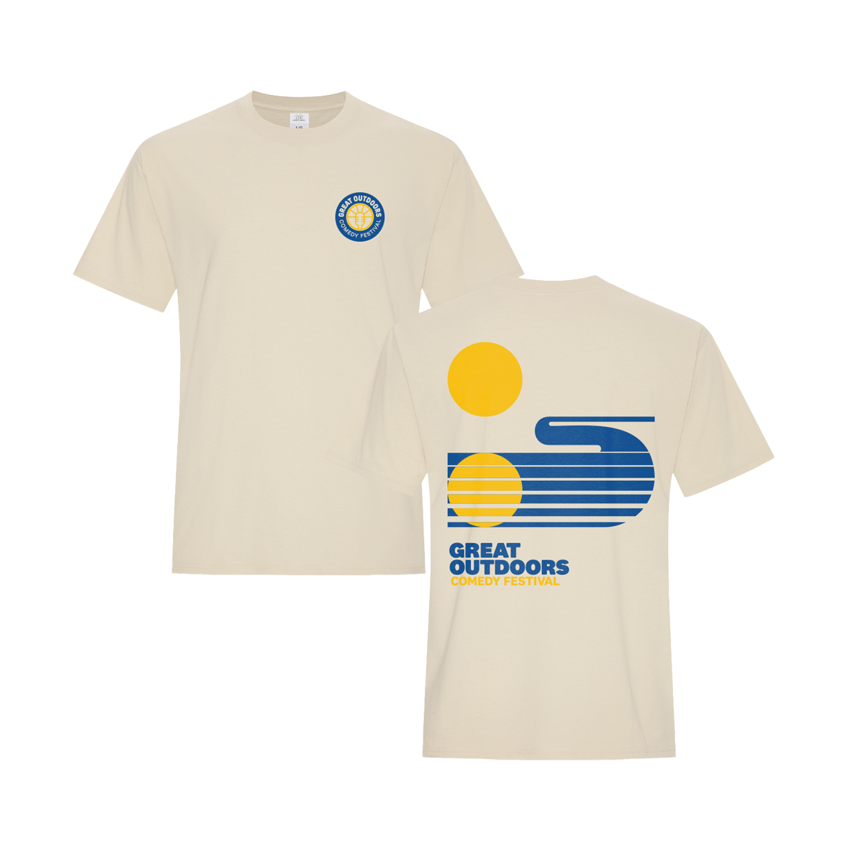Sunset SS Tee - Washed Bone